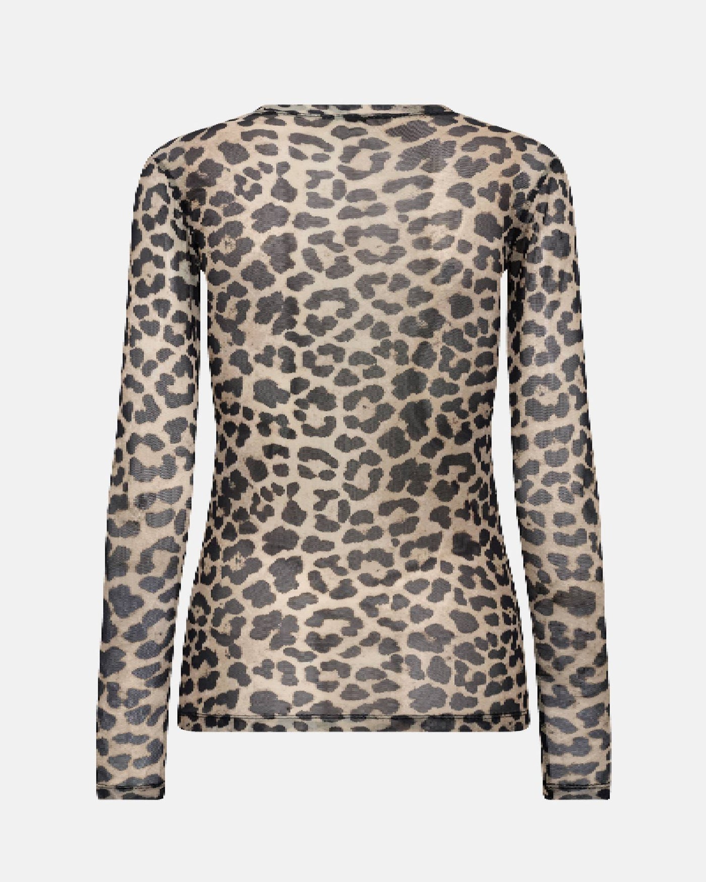 Hype The Detail Blouse W/Print Leopard - 3-320-14-56