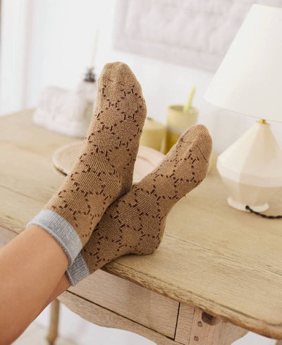 Hype The Detail Cosy Socks Logo - 9002