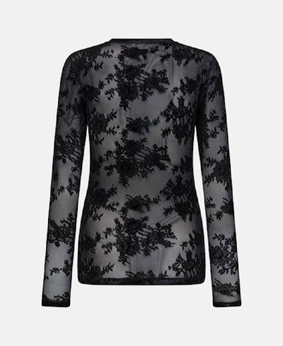 Hype The Detail Lace Blouse - 3-851-14-9 Black