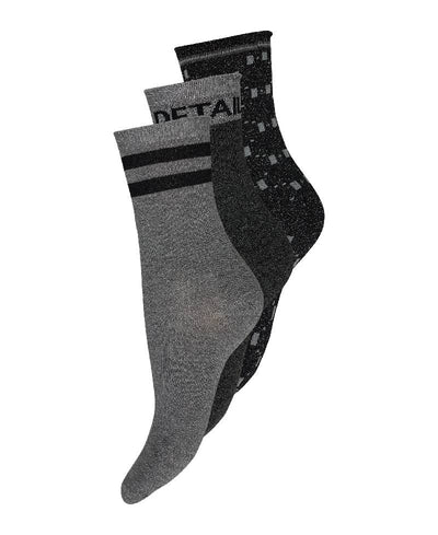 Hype The Detail Socks 3-pak - Black