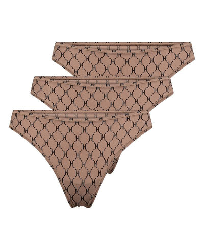 Hype The Detail String Logo Trusser 3-pak - 98 Brown
