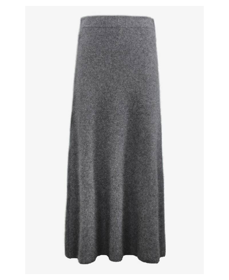 Six Ames Isabella Knit Skirt - C3020 Dark Grey Melange