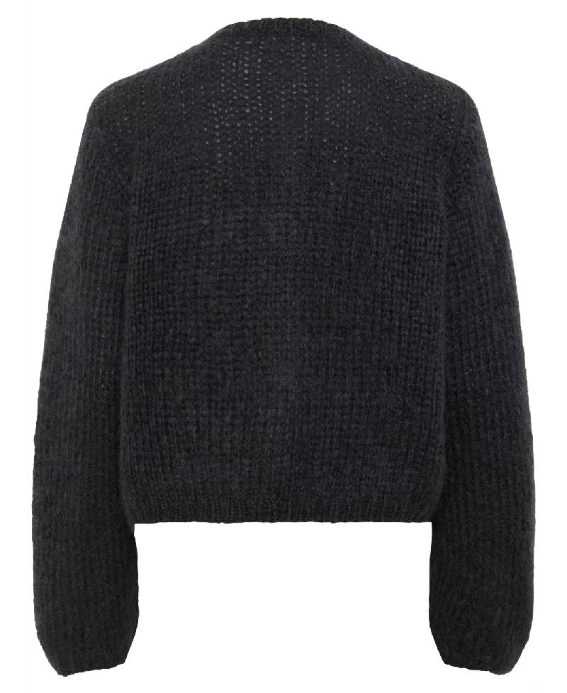 InWear JetraIW Cardigan - 300596 Dark Grey Melange