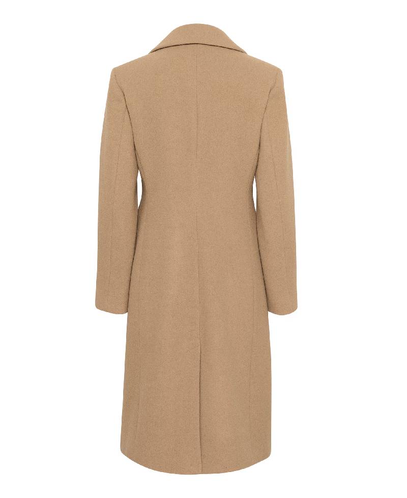 InWear ThoraIW Label Coat R - Tobacco Brown