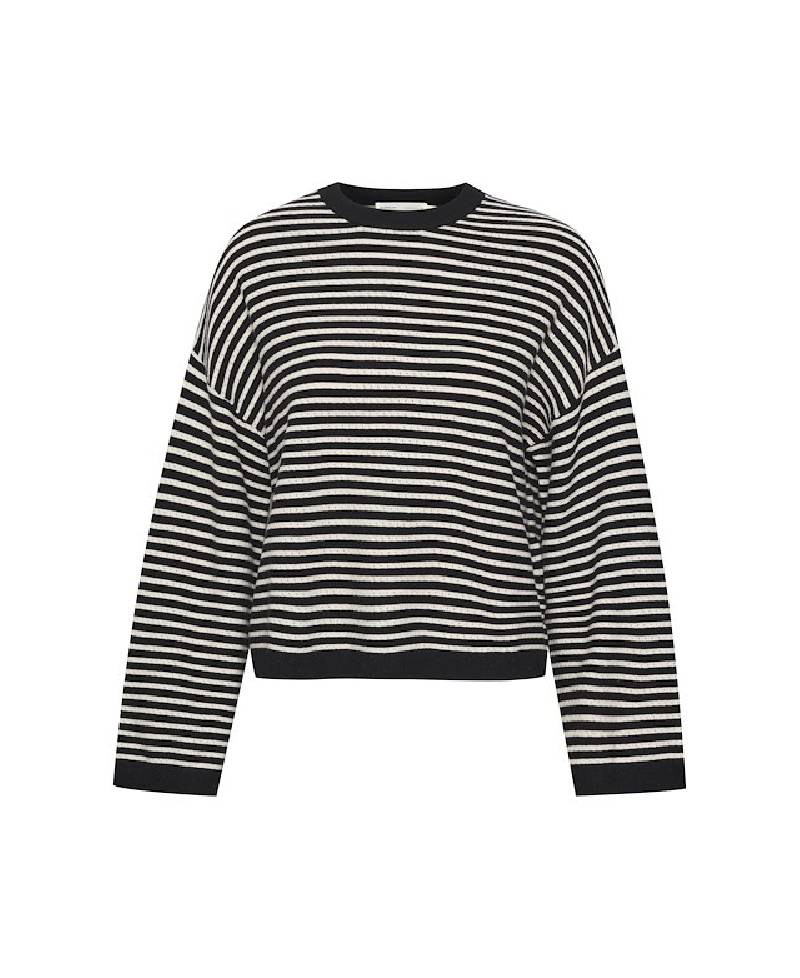 InWear InaIW Pullover - Black/ White