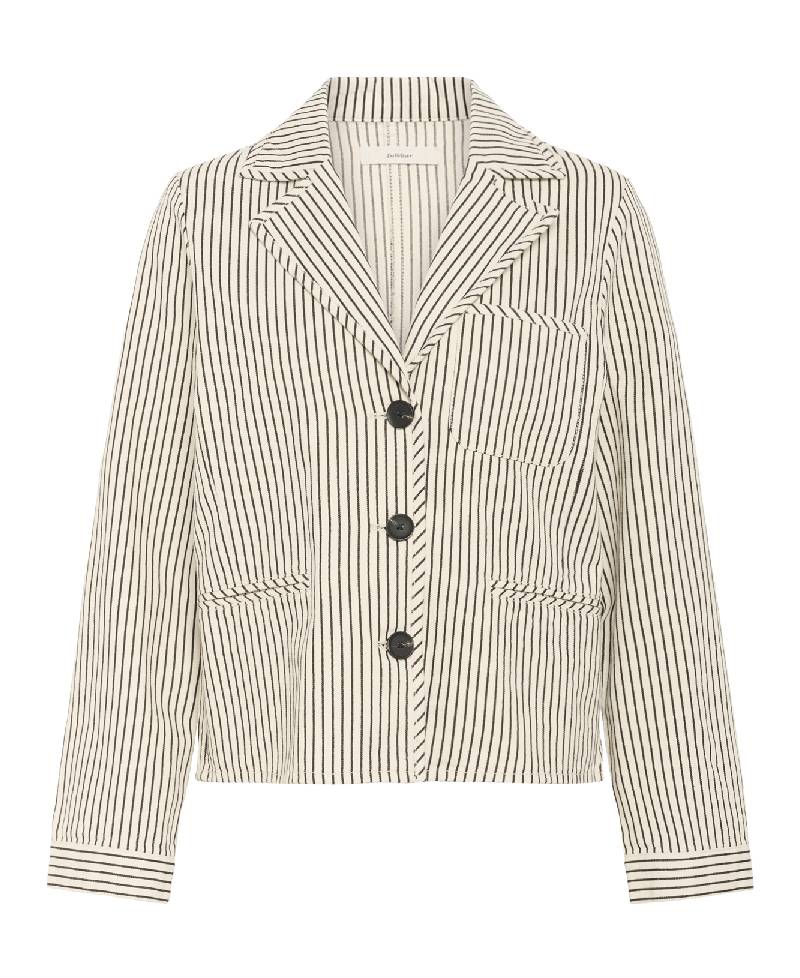 Inwear BaiIW Jacket - 302821 Ecru/Black