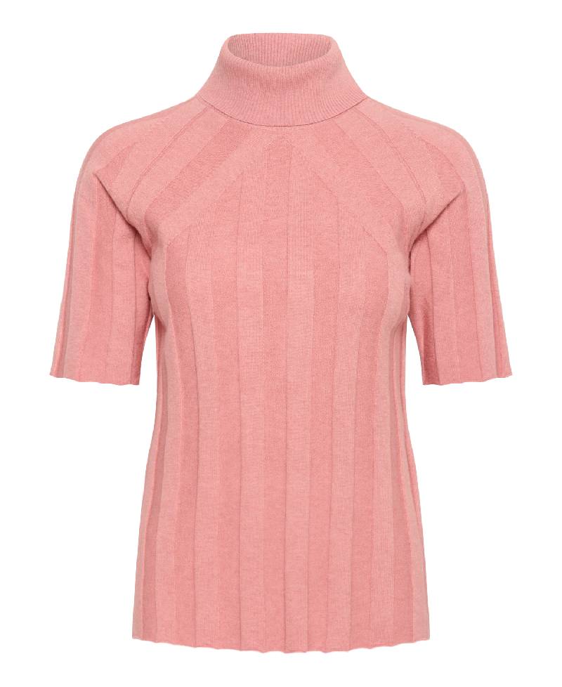 Inwear NikolaIW Kellsie SS Pullover - 1715141 Ash Rose Melange