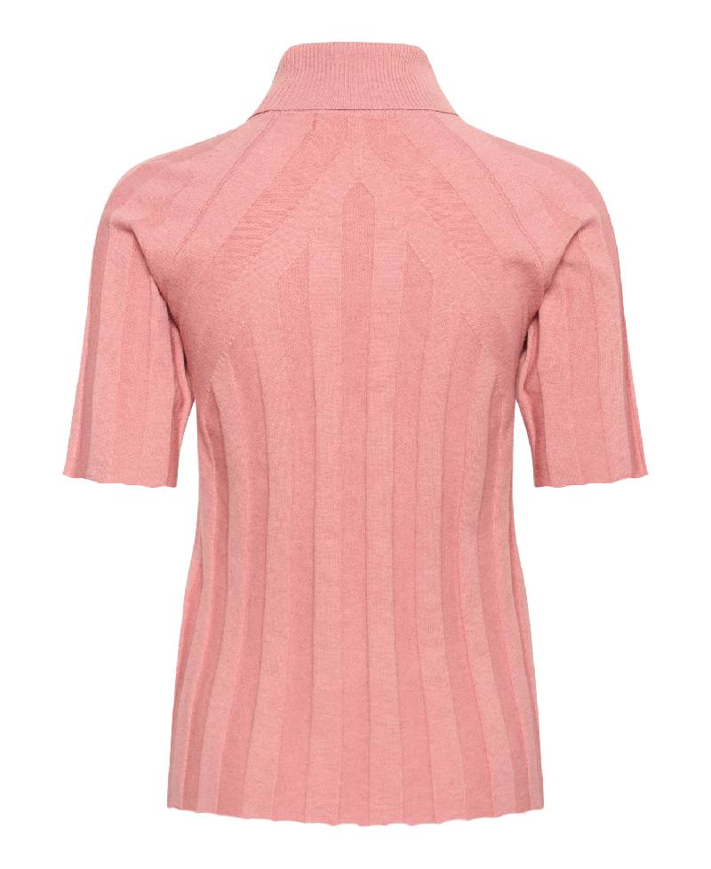 Inwear NikolaIW Kellsie SS Pullover - 1715141 Ash Rose Melange