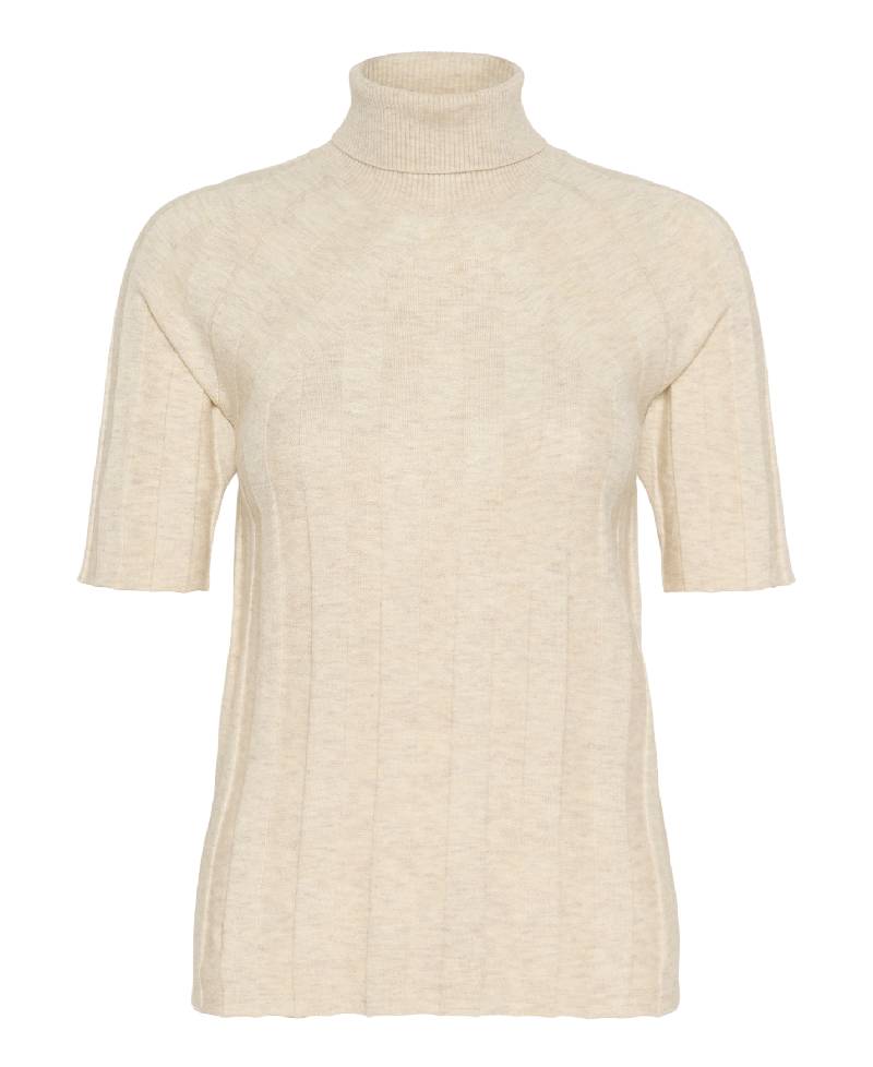 Inwear NikolaIW Kellsie SS Pullover - 300597 Ecru