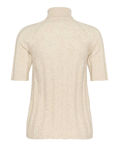 Inwear NikolaIW Kellsie SS Pullover - 300597 Ecru