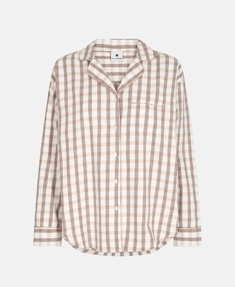 JBS Flannel Shirt - Brun Multifarvet
