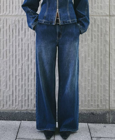 Karen By Simonsen KBBonnie Jeans - 103368 Dark Blue Denim