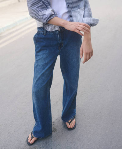 Karen By Simonsen KBBonnie Jeans - 103368 Dark Blue Denim