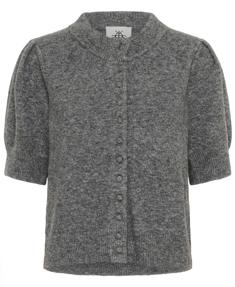 Karen By Simonsen KBBrona Noabelle Cardigan - 103702 Medium Grey Melange