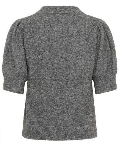 Karen By Simonsen KBBrona Noabelle Cardigan - 103702 Medium Grey Melange
