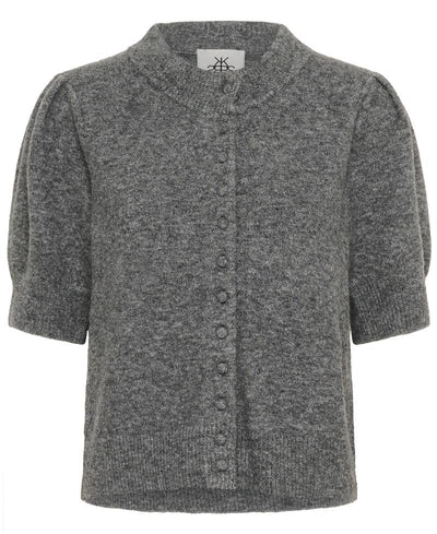 Karen By Simonsen KBBrona Noabelle Cardigan - 103702 Medium Grey Melange