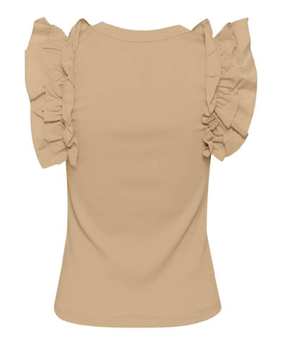 Karen By Simonsen OdaKB Tank top - Chinchilla