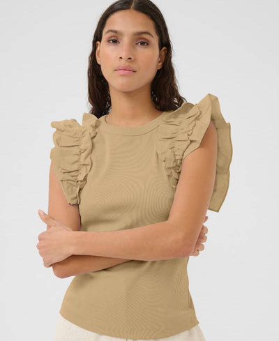 Karen By Simonsen OdaKB Tank top - Chinchilla