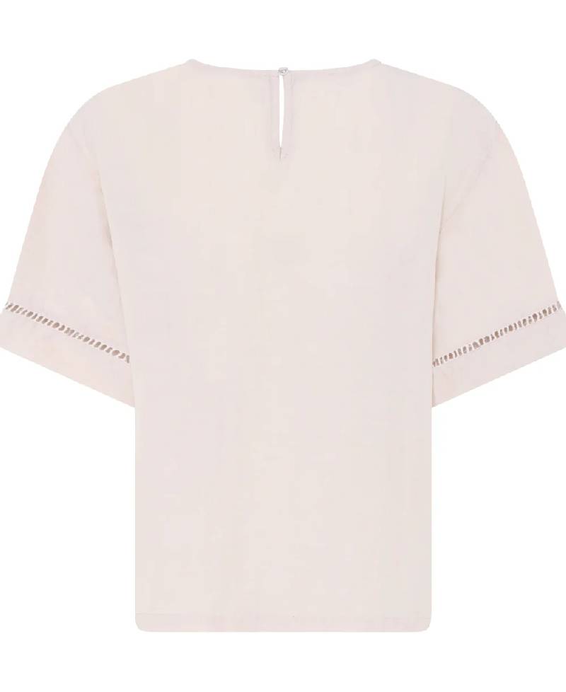 La Rouge Lone Blouse-Light Rose