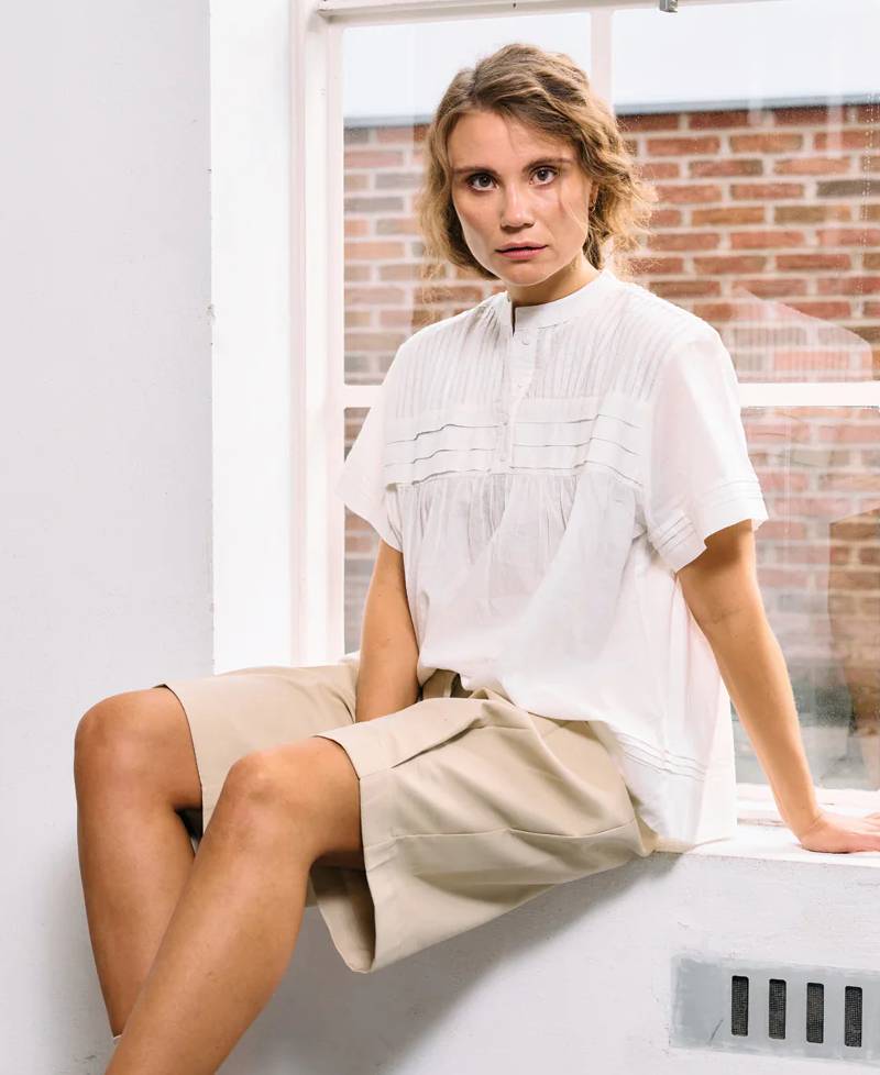 La Rouge Musse Blouse - White