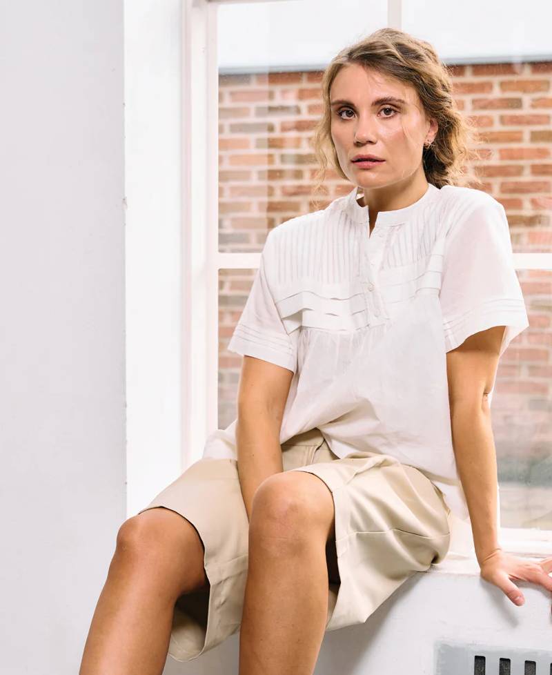 La Rouge Musse Blouse - White