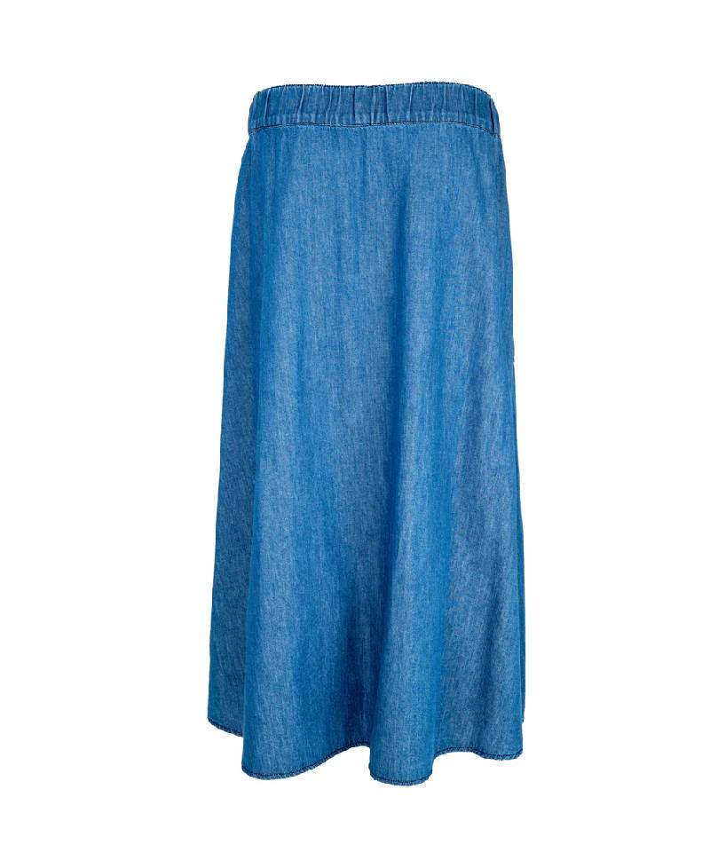 La Rouge Pernille Denim Skirt - Blue