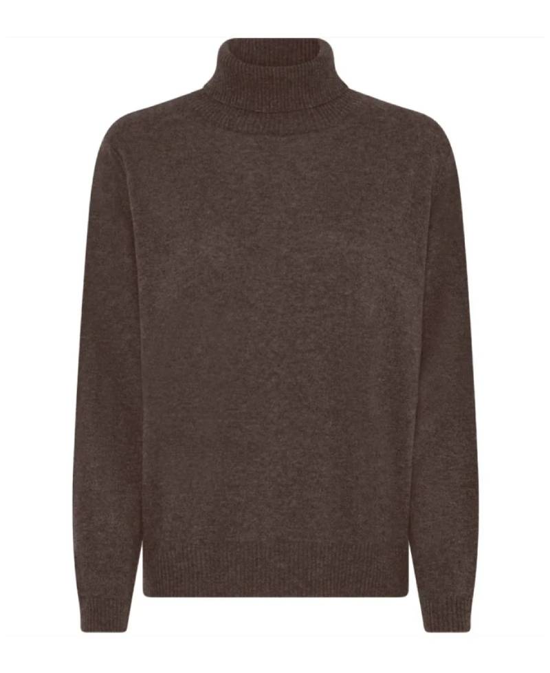 La'Rouge Cassandra Knit Rollneck - Brown
