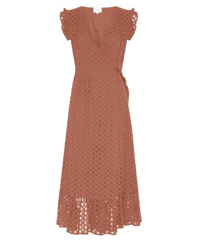 La'Rouge Stine Dress - Terracotta