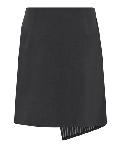 La'Rouge Trine Skirt - Dark Grey