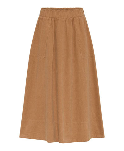 La´Rouge Vilma Skirt Corduroy - Camel