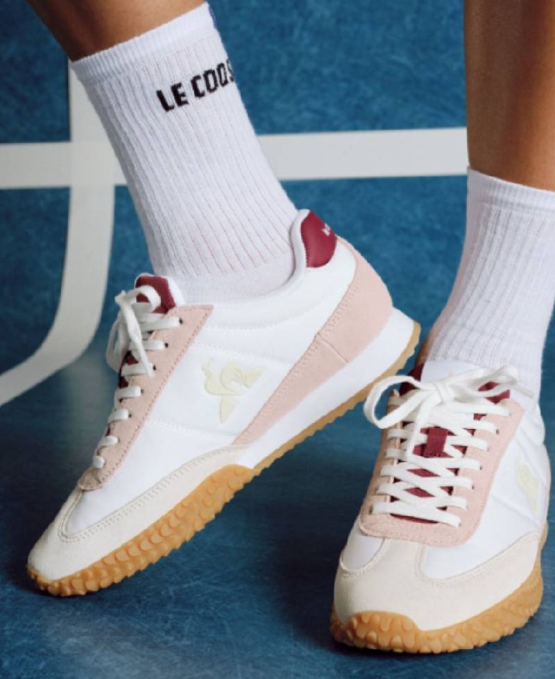 Le Coq Sportif  - Veloce Bone White/ Mauve Chalk