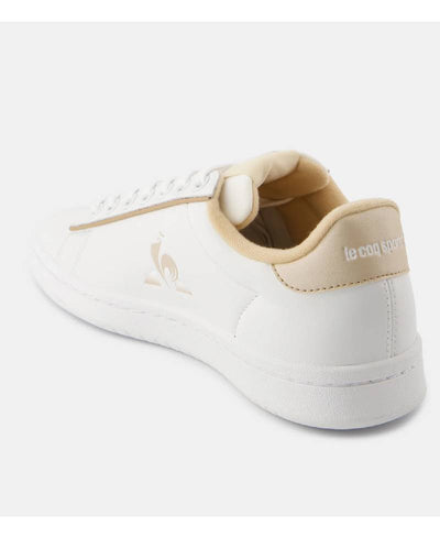 Le Coq Sportif Court Clean W- Opt. White/Frosted Almond