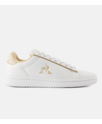 Le Coq Sportif Court Clean W- Opt. White/Frosted Almond