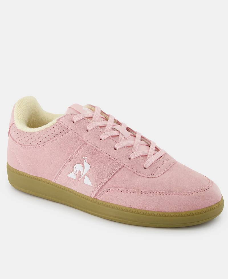 Le Coq Sportif Derby Suede Sneaker - Veiled Pink/Gum