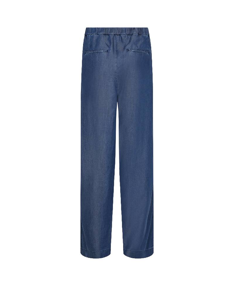 Levete Room LR-Henri 4 Pants - L606 Medi Blue Denim