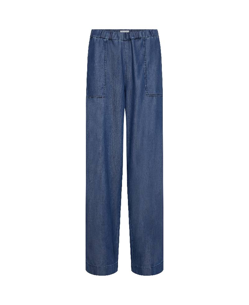 Levete Room LR-Henri 4 Pants - L606 Medi Blue Denim