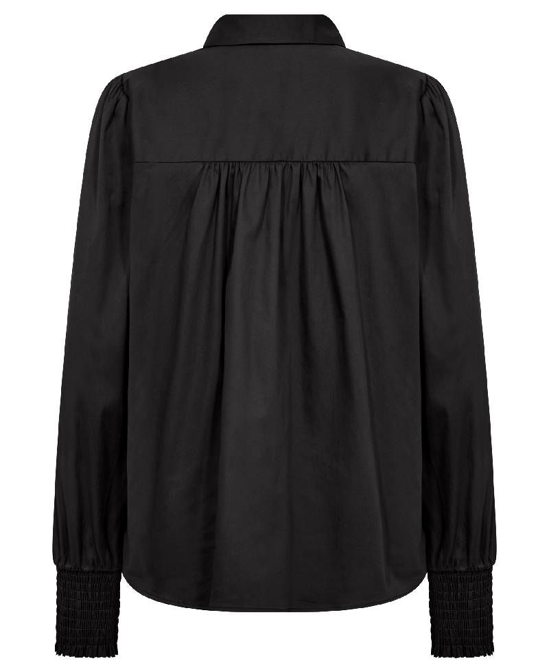 Levete Room Isla Solid 117 Shirt - L999 Black