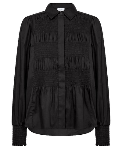 Levete Room Isla Solid 117 Shirt - L999 Black