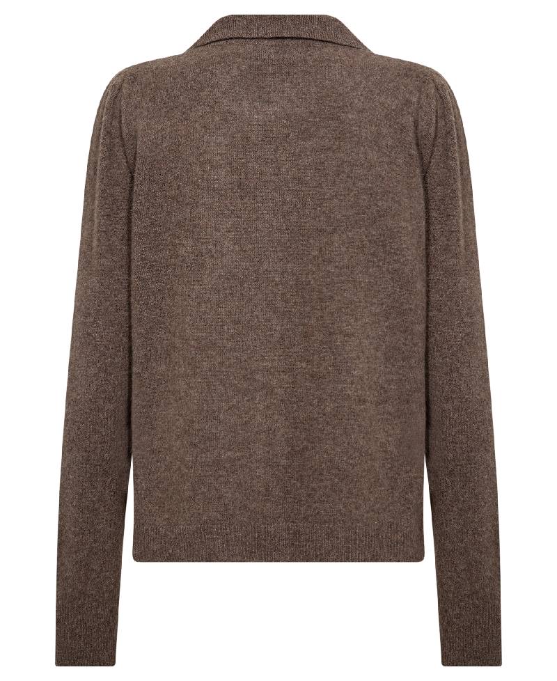 Levete Room LR-Eloise 12 Pullover - L9894 Coffee Melange
