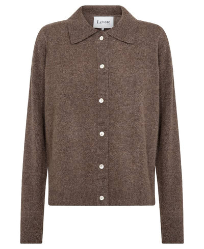 Levete Room LR-Eloise 12 Pullover - L9894 Coffee Melange