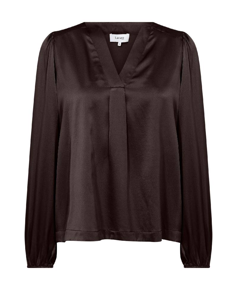 Levete Room LR-Gale 4 Blouse - L869 GANACHE