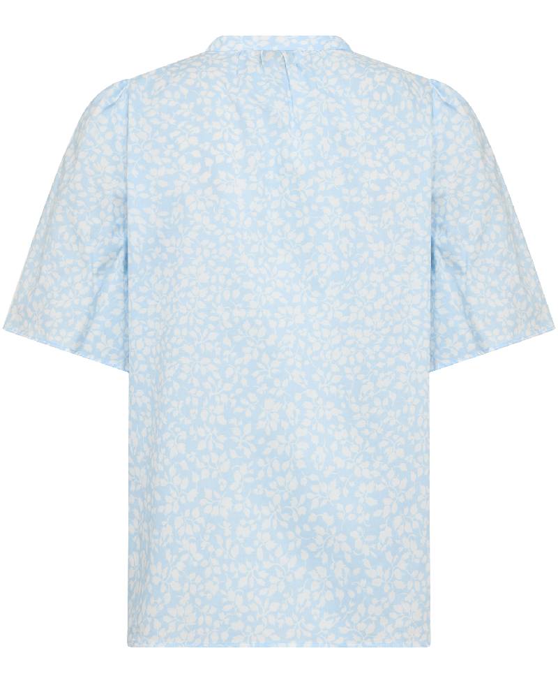Levete Room LR-Lizy 2 blouse - L263C Nordic Breeze Combi