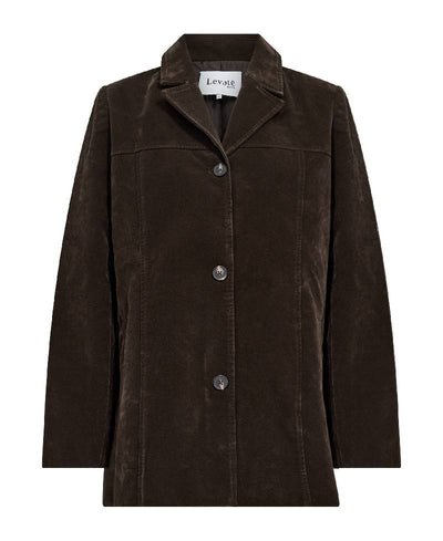 Levete Room LR-NIOBA 3 Jacket - L894 Coffee