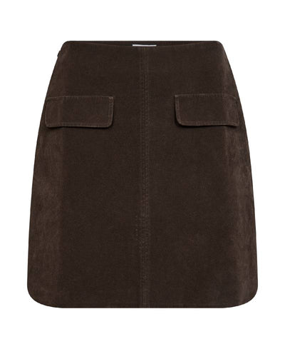Levete Room LR-Nioba 2 Skirt - L894 Coffee