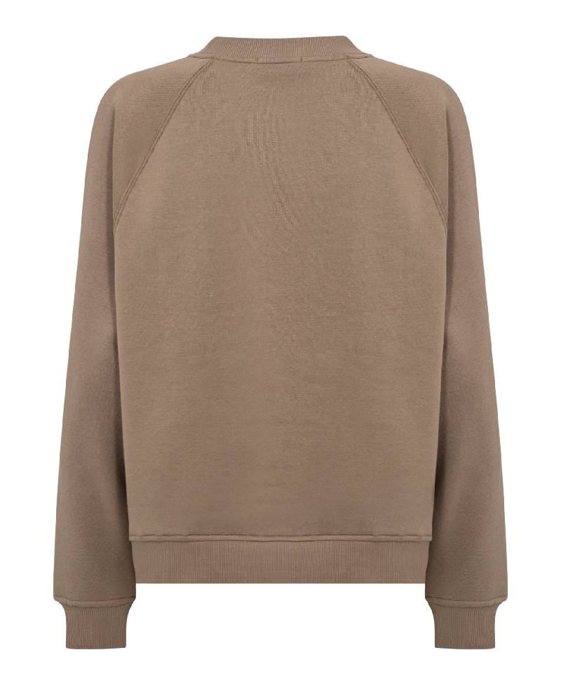 Levete Room LR-Nuka 11 Sweat Blouse - L865 Walnut