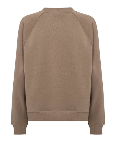 Levete Room LR-Nuka 11 Sweat Blouse - L865 Walnut