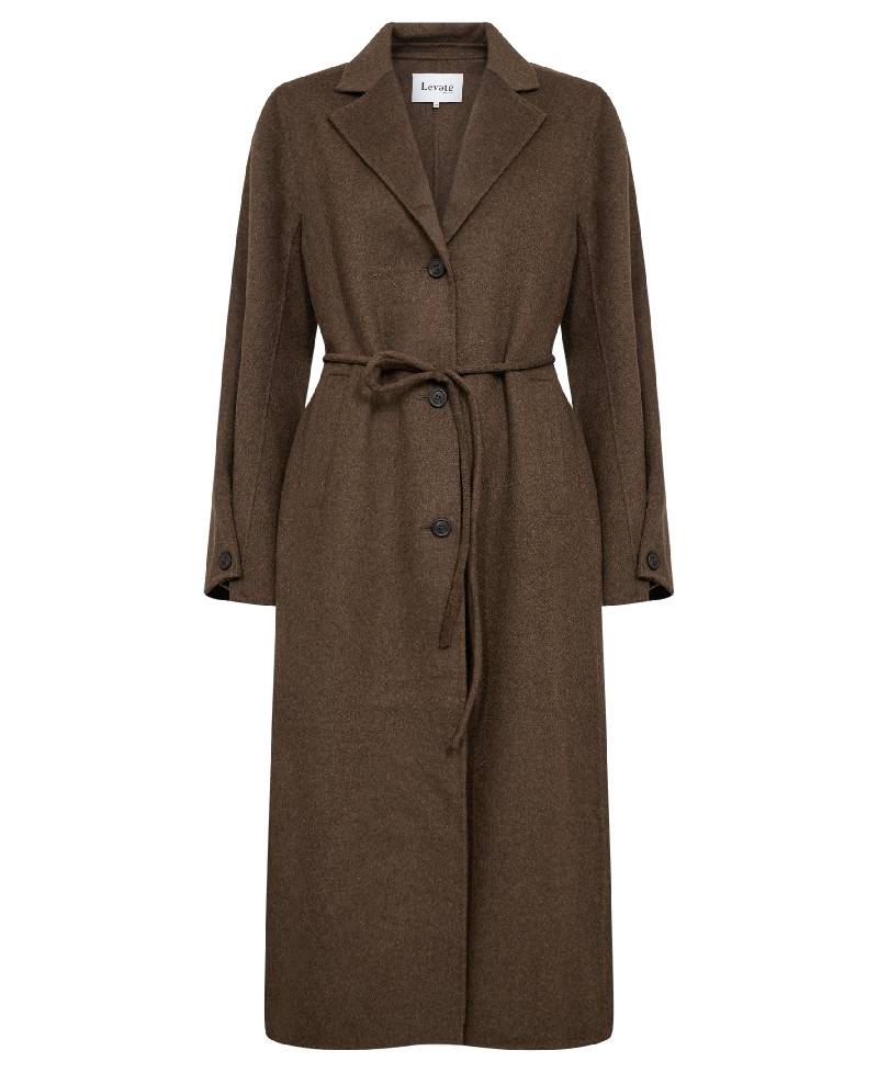Levete Room LR-OWA 33 Coat - L9894 Coffee Melange