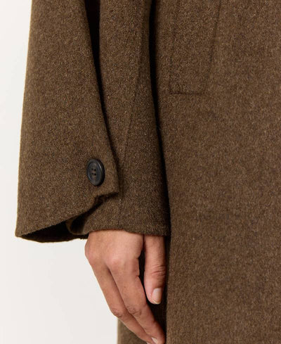 Levete Room LR-OWA 33 Coat - L9894 Coffee Melange