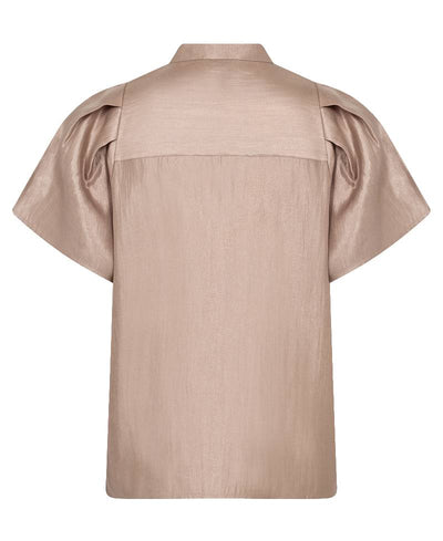 Levete Room LR-Olgine 1 Blouse - L172 Light Taupe