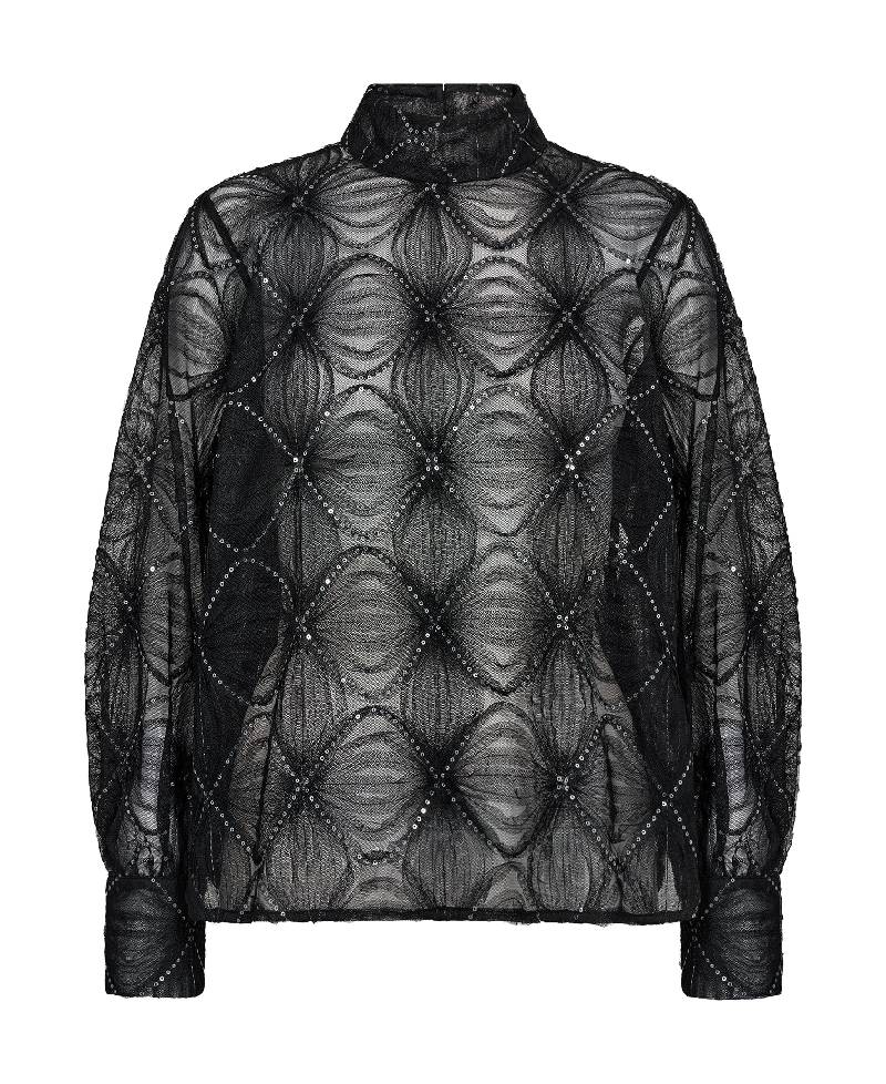 Levete Room LR-Opaya 1 Blouse - L999C Black Combi